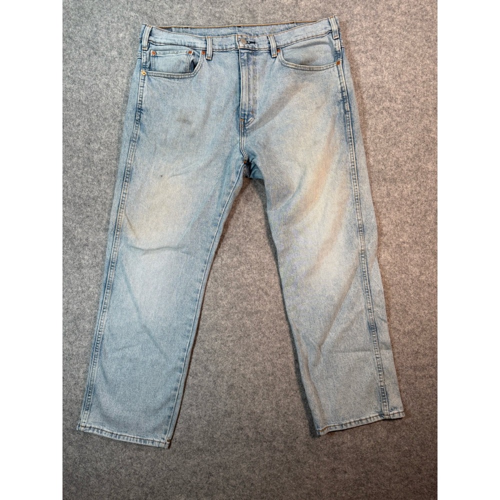 Levi Strauss & Co Mens Light Wash Denim Jeans W38 L30 Blue Classic‎ Fit 5 Pocket